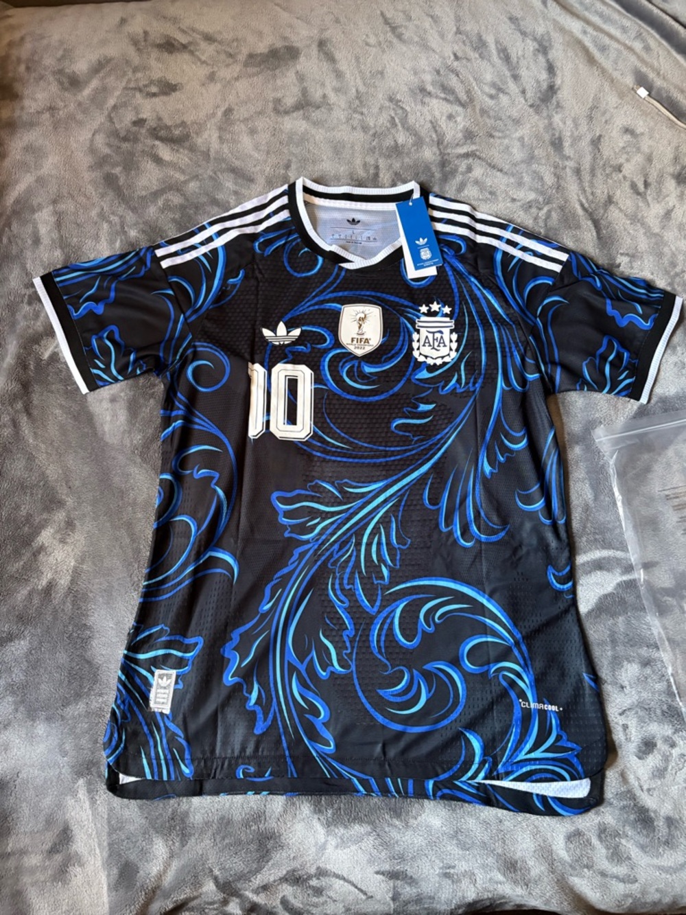 Argentina Away Messi jersey 26’